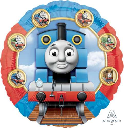 Thomas The Tank Engine Birthday Balloon - Foil - Click Image to Close